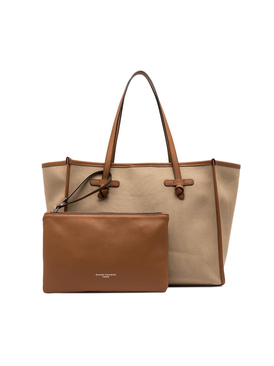 borsa matcella canvas BS6850CNVSE CORDA\CUOIO MARCELLA CLUB by gianni chiarini 