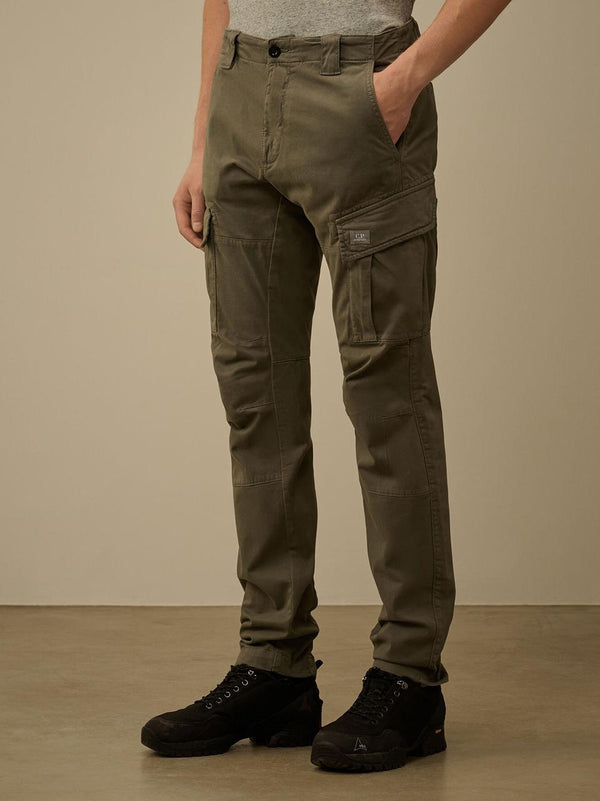 pantalone satin slim cargo PA732A005529G 921 C.P COMPANY 