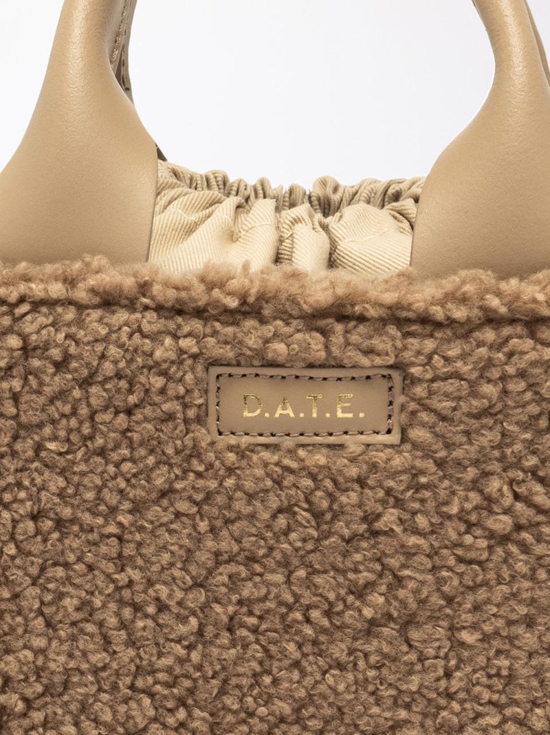 borsa teddy B431-CB-TD-BI BEIGE D.A.T.E 