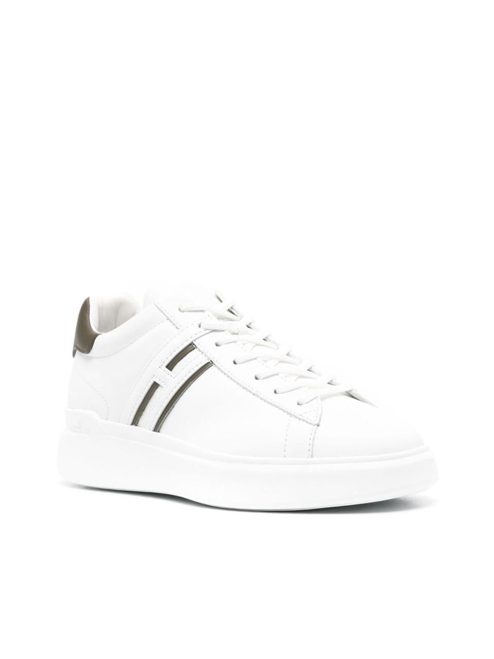 hogan essential in pelle HXM5800DV42R37239Q BIANCO\VERDE HOGAN 