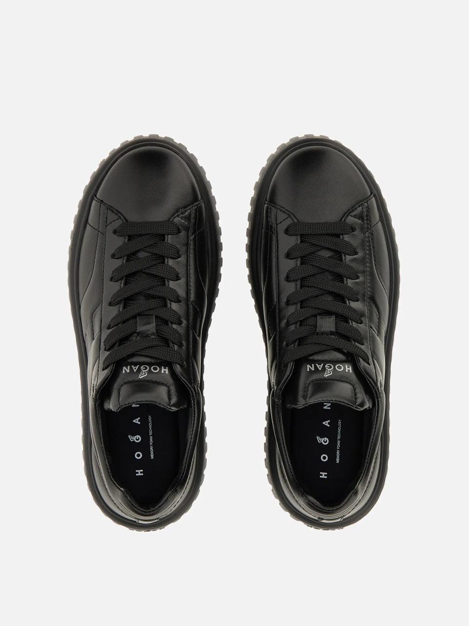 sneakers h stripe  total black HXW6450FC60LE99999 NERO HOGAN 