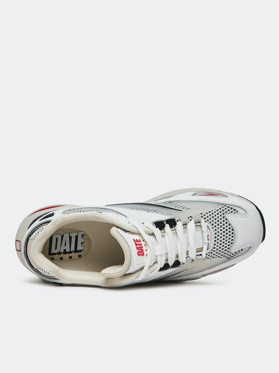 sneakers sn23 SN-ME-WB BIANCO\NERO D.A.T.E 