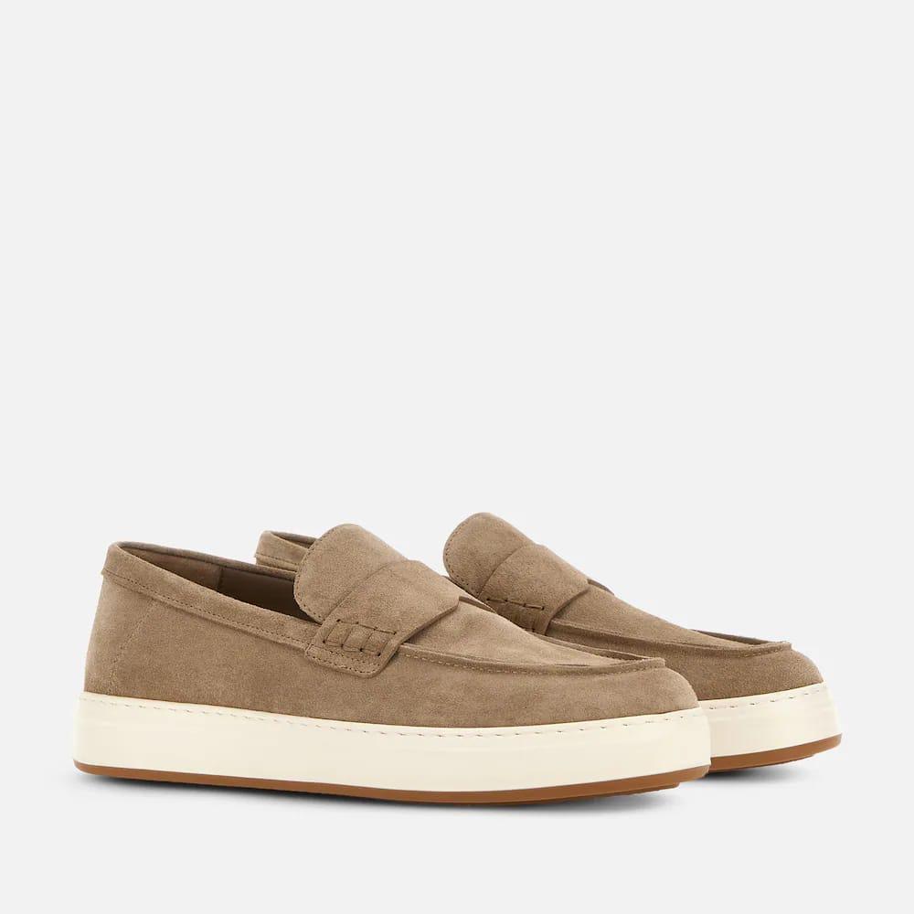 hogan mocassino HXM6680GB50BTMC808 BEIGE HOGAN 