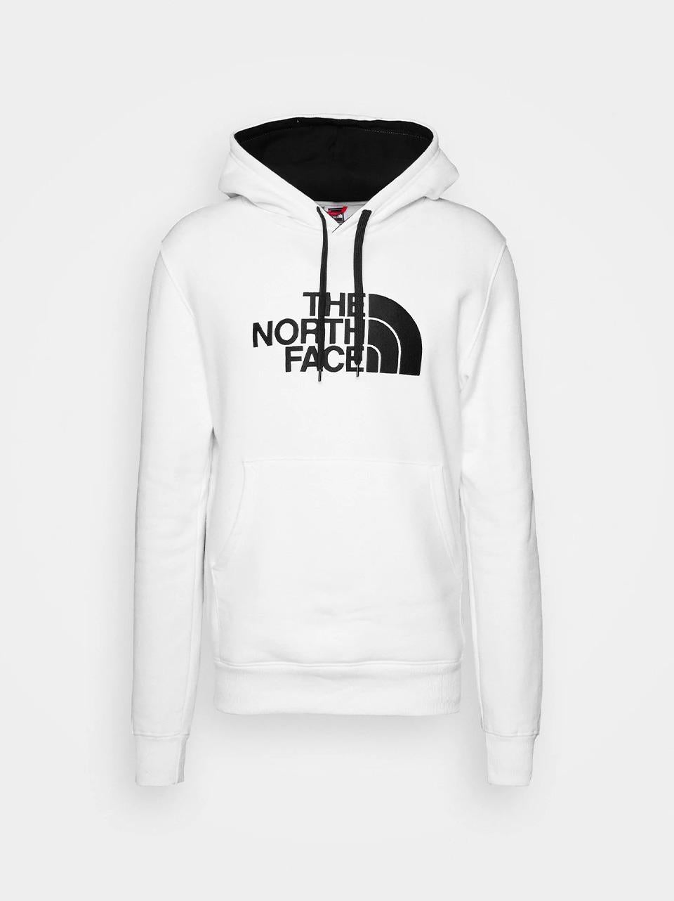 drew peak hoodie NF00AHJYLA WHITW THE NORTH FACE 