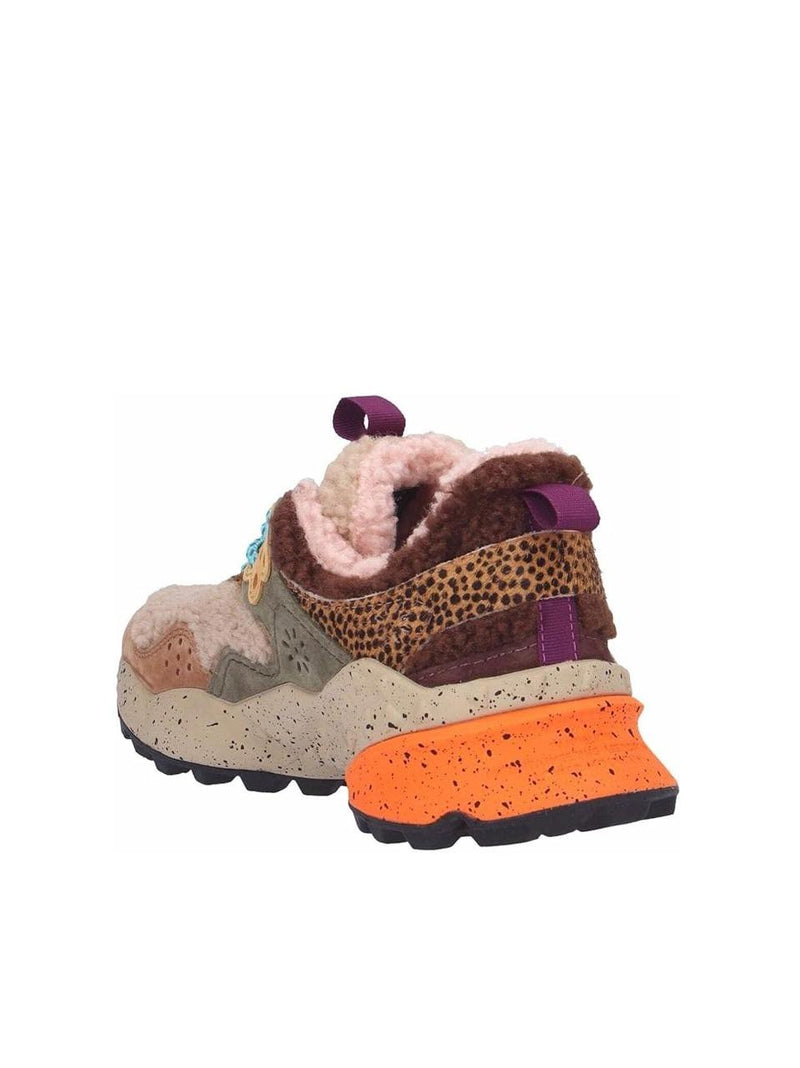 snakers kotetzu taddy KOTETZU3D66 TAUPE GRAY FLOWER MOUNTAIN 