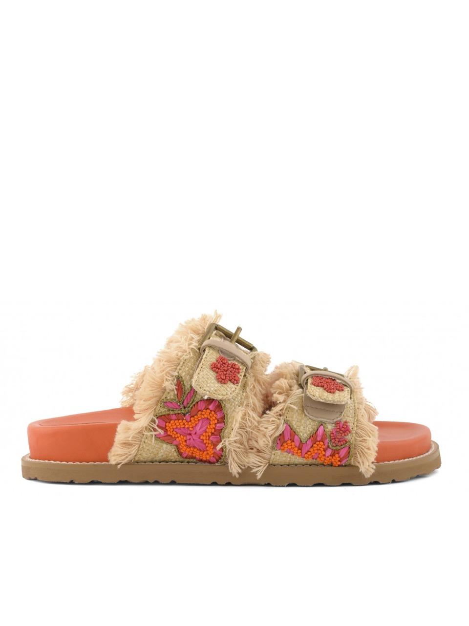 sabot fussbet 2 fascie K226.06 ORANGE Coral blue 