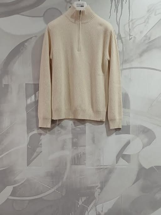 maglia mezza zip CFWOKN2024MRUF5032 L WOOLRICH 