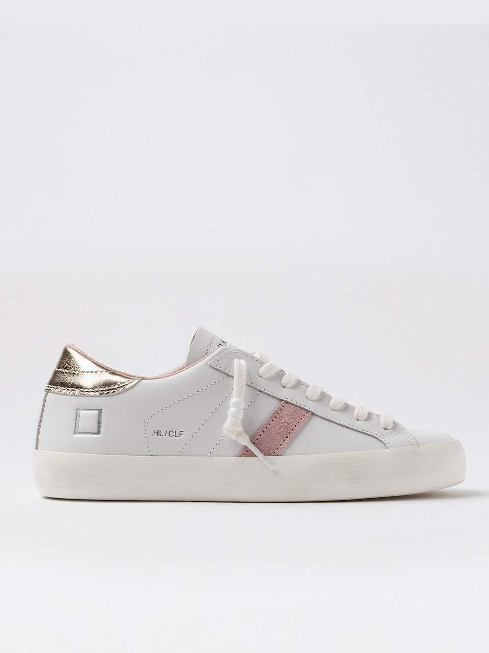 sneakers hill low W441-HL-CA-WM WHITE PLATINUM D.A.T.E 