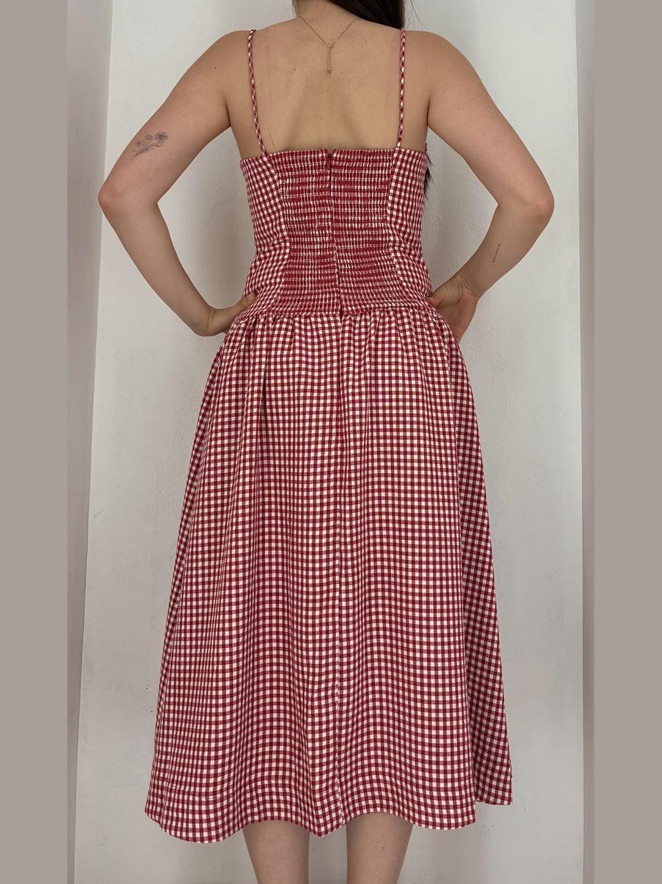 lady dress GC1275 RED GLAMOROUS 