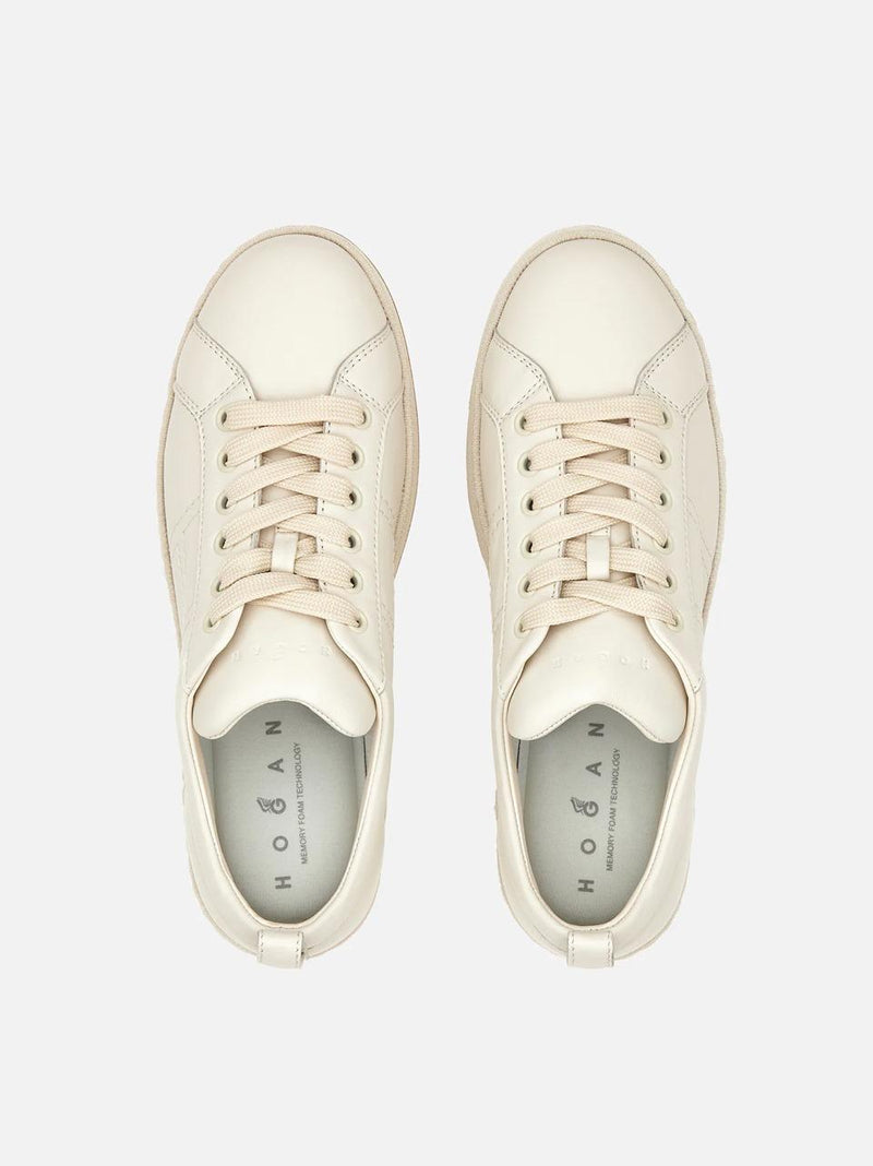 sneakers 681 fondo fasciato HXW6810FP50LE9B013 YOGURT HOGAN 