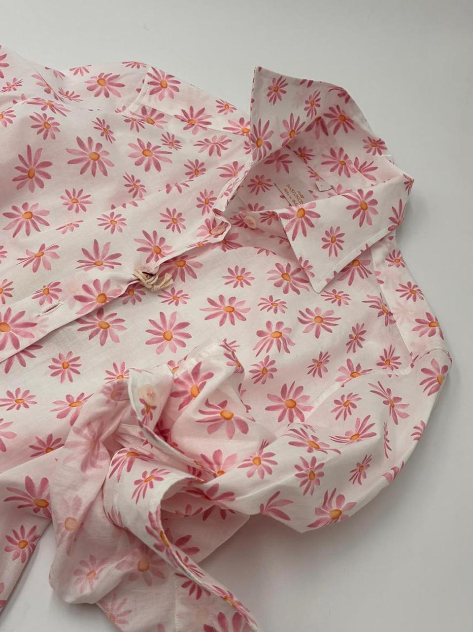 camicia margherita PAOLA D4775 BR BASTONCINO 