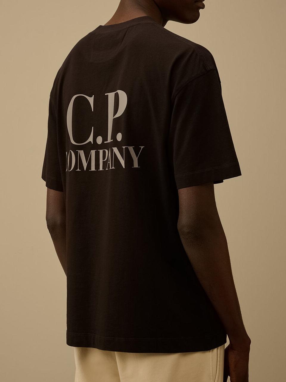 t shirt jersey stampa back 20CMTS086A N C.P COMPANY 