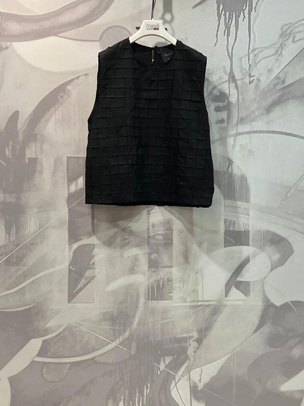 top goffrato BLUSA S37M0285 N Souvenir 