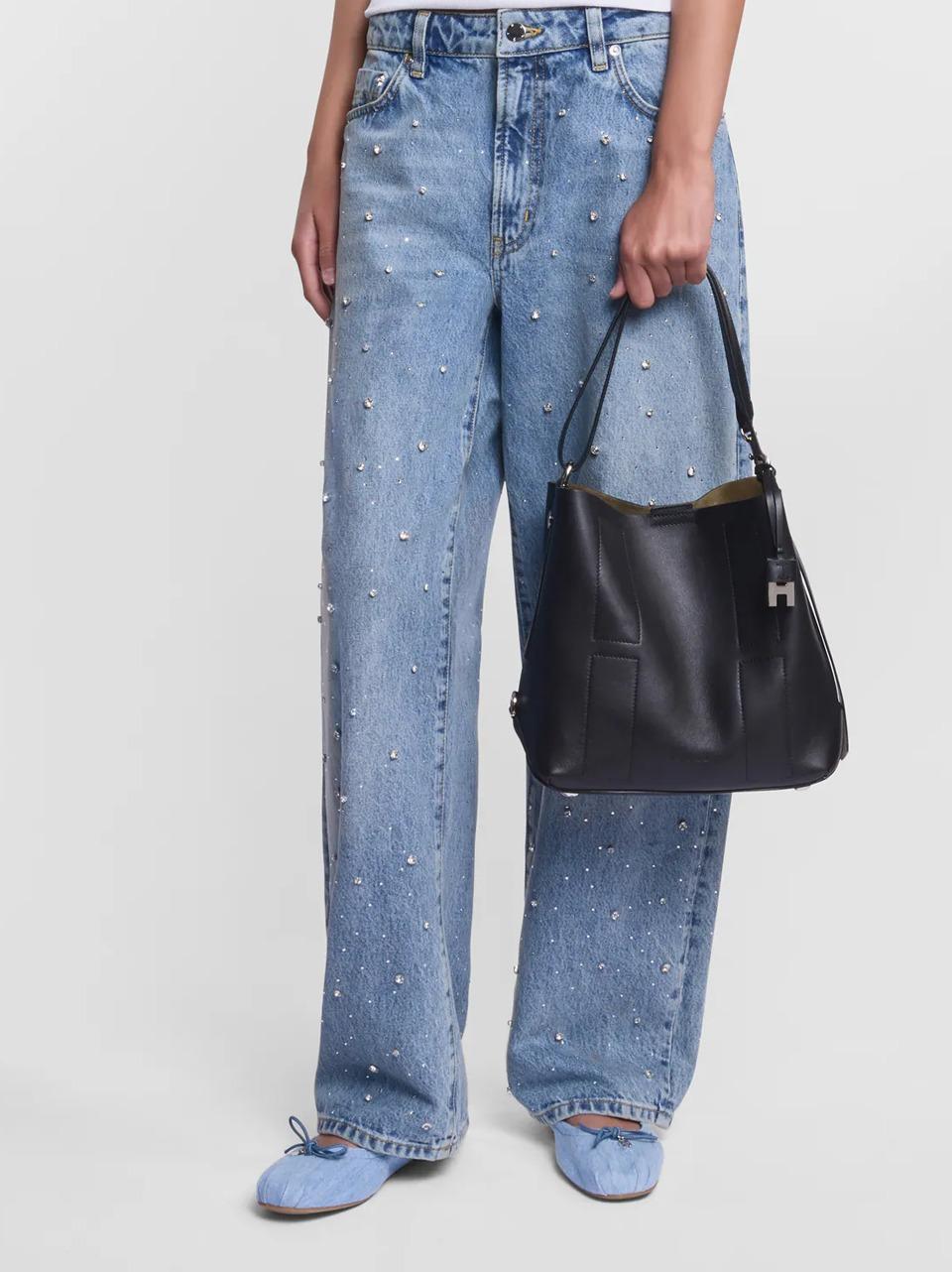 borsa tracolla piccola KBW01RS0200TZPB999 NERO HOGAN 