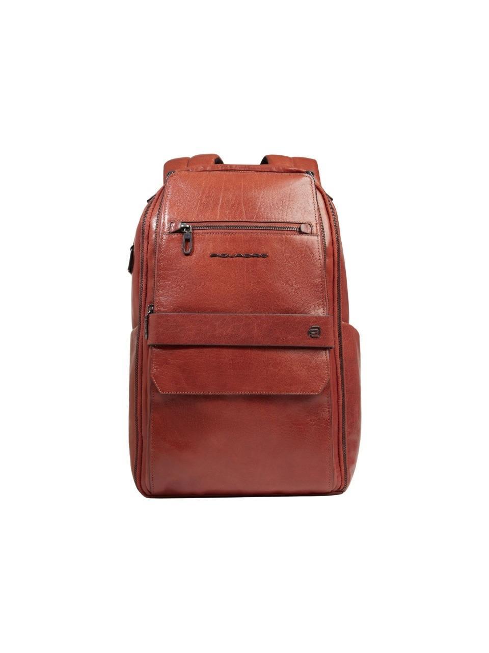 zaino 15,6''in pelle bufalo CA7022S141 CUOIO PIQUADRO 