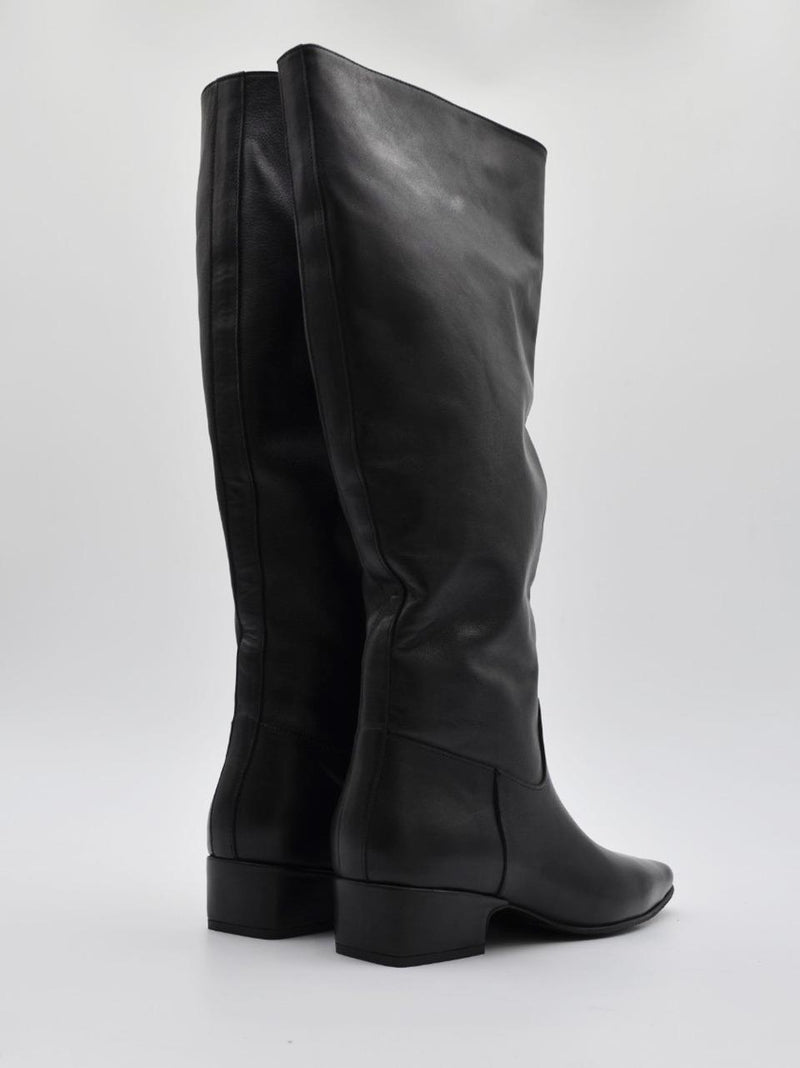 stivale  tacco h 30mm 7847 NERO ATTIMO 