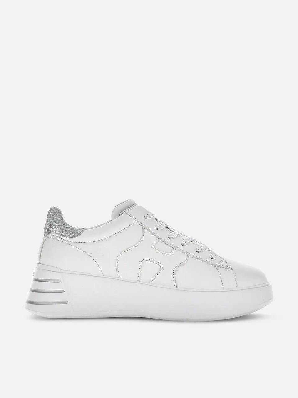 sneakers rebel HXW5640DN61QYQ0351 BIANCO ARGENTO HOGAN 