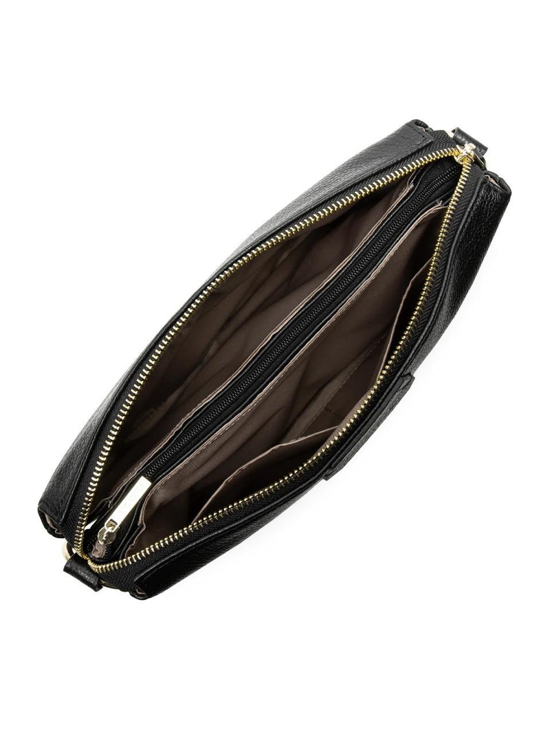 borsa 3 soffietti grande 529-74 NERO LANCASTER 