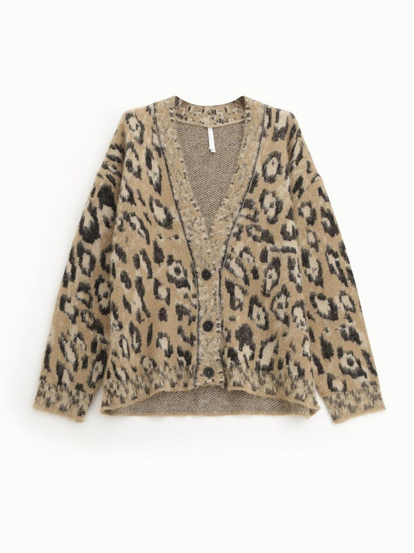 cardigan animalier M88051998  SELECTED 