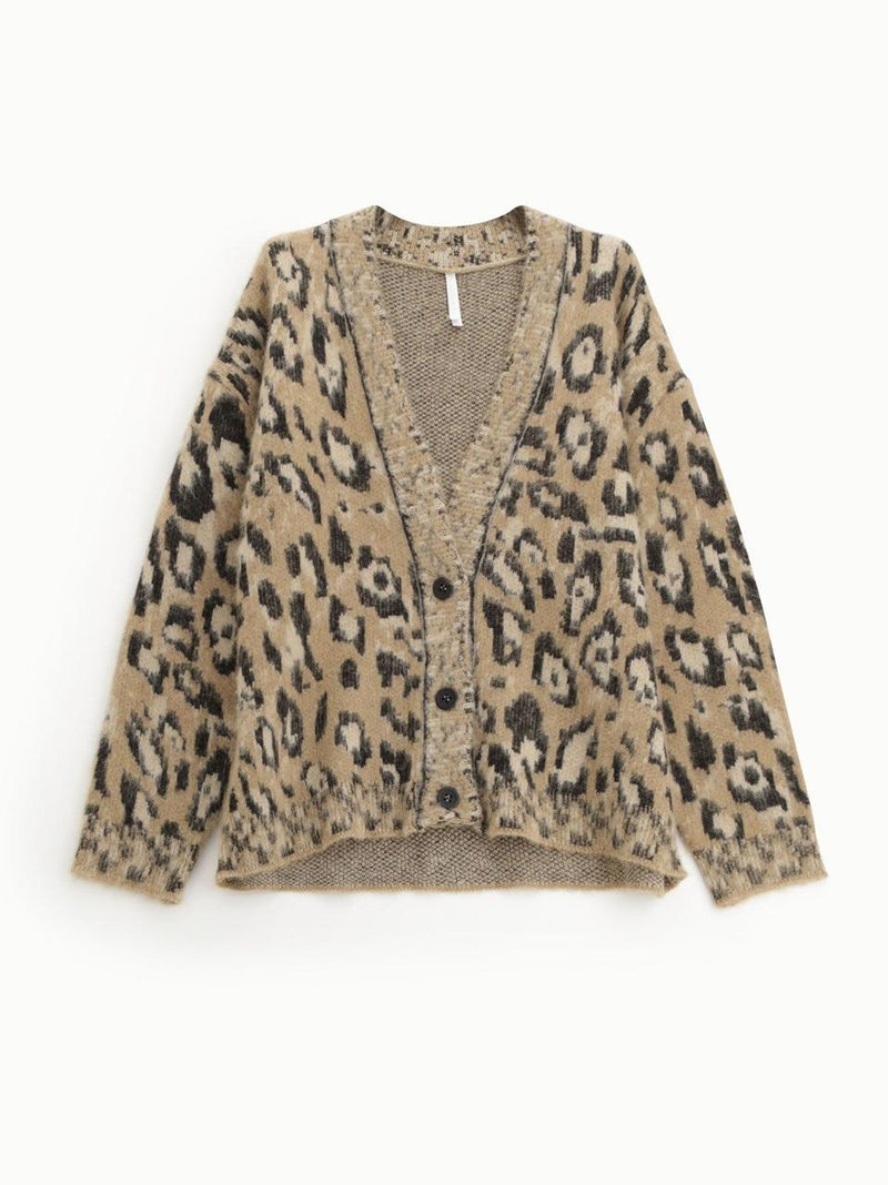cardigan animalier M88051998  SELECTED 