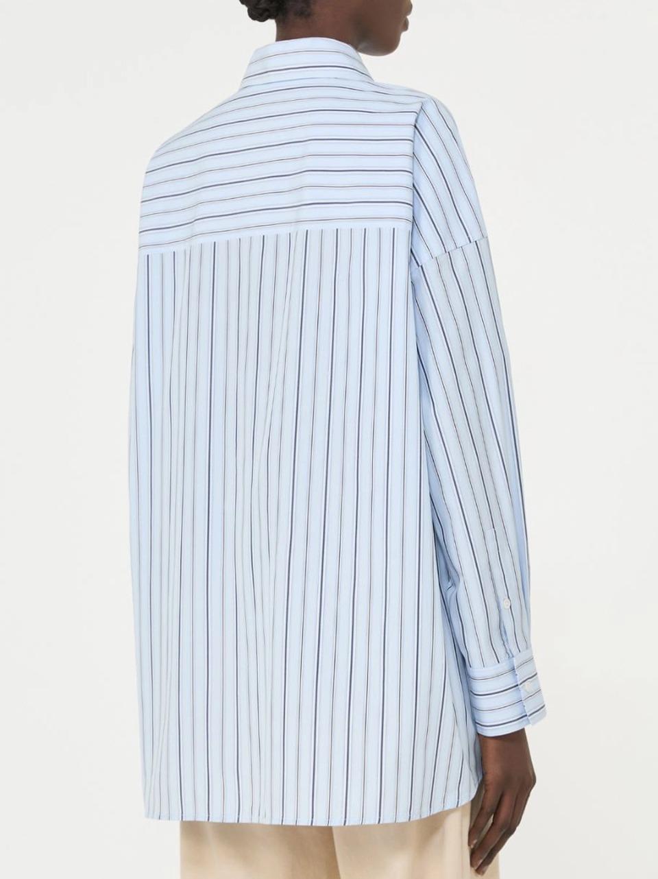 camicia lunga gessata AMOUR GESSATO WEEKEND  by Max Mara 