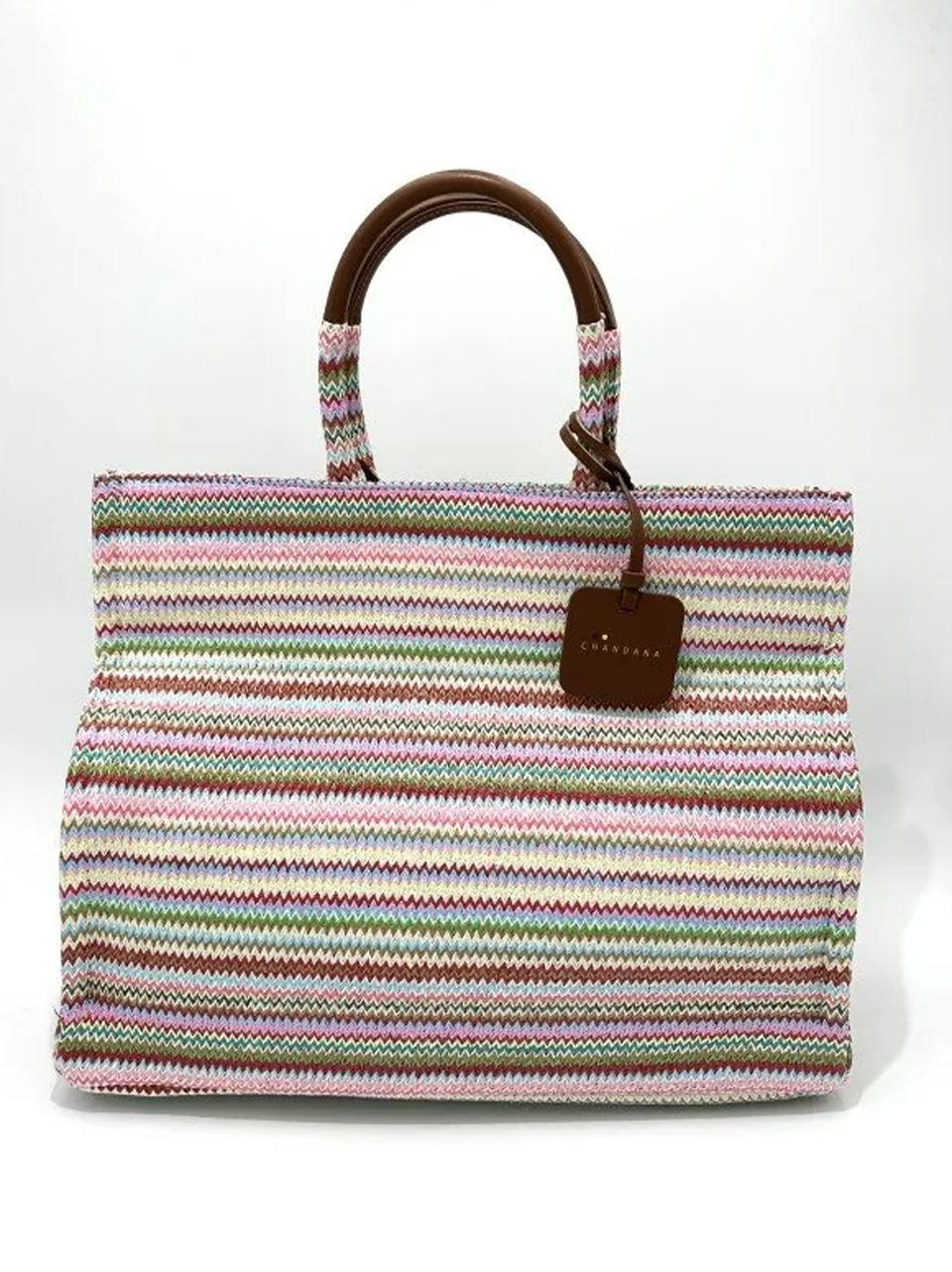 borsa shopping camille midiun CAMILLE MIDIUM BANES PINK CHANDANA 