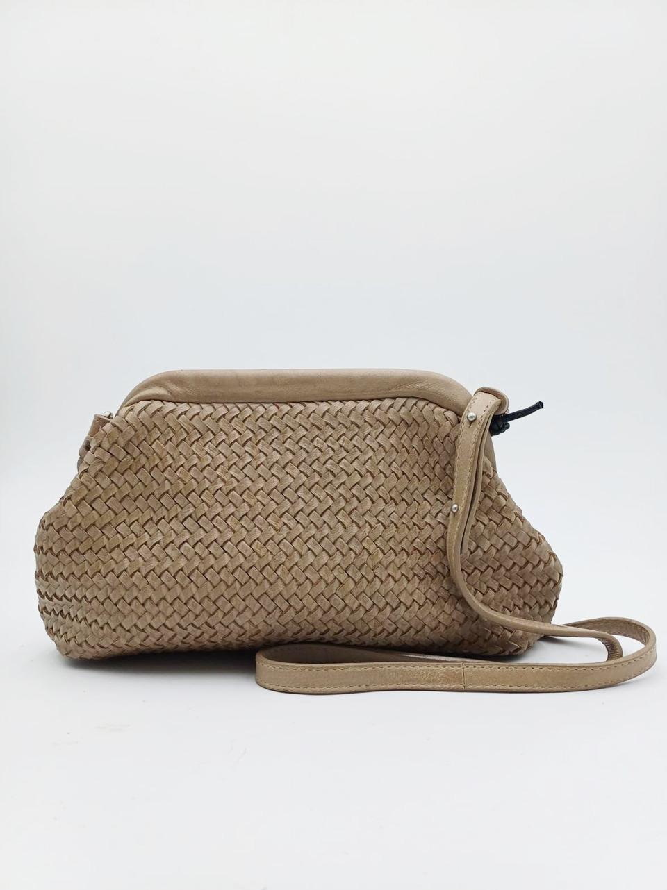 borsa a spalla intrecciata 1104 SAND REHARD 