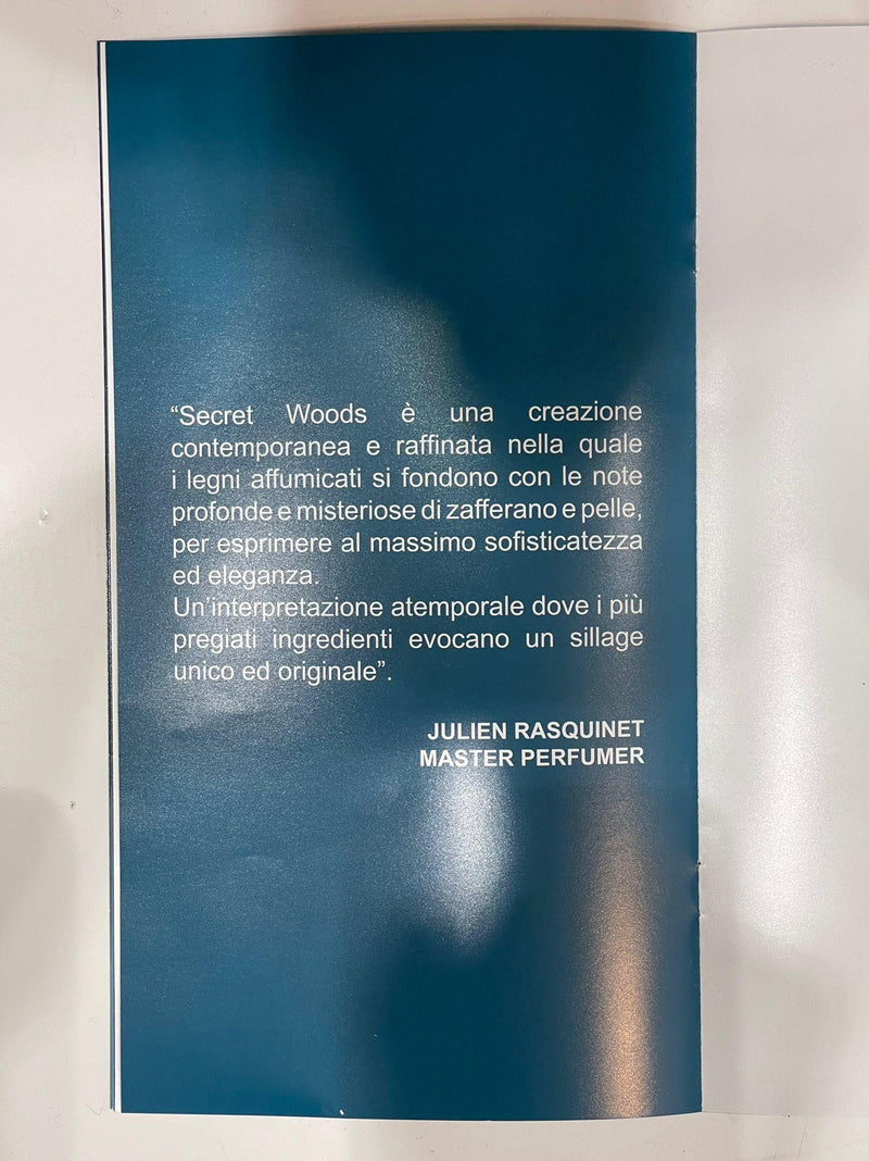  SECRET WOODS 50ml PROFUMO CoSTUME NATIONAL 