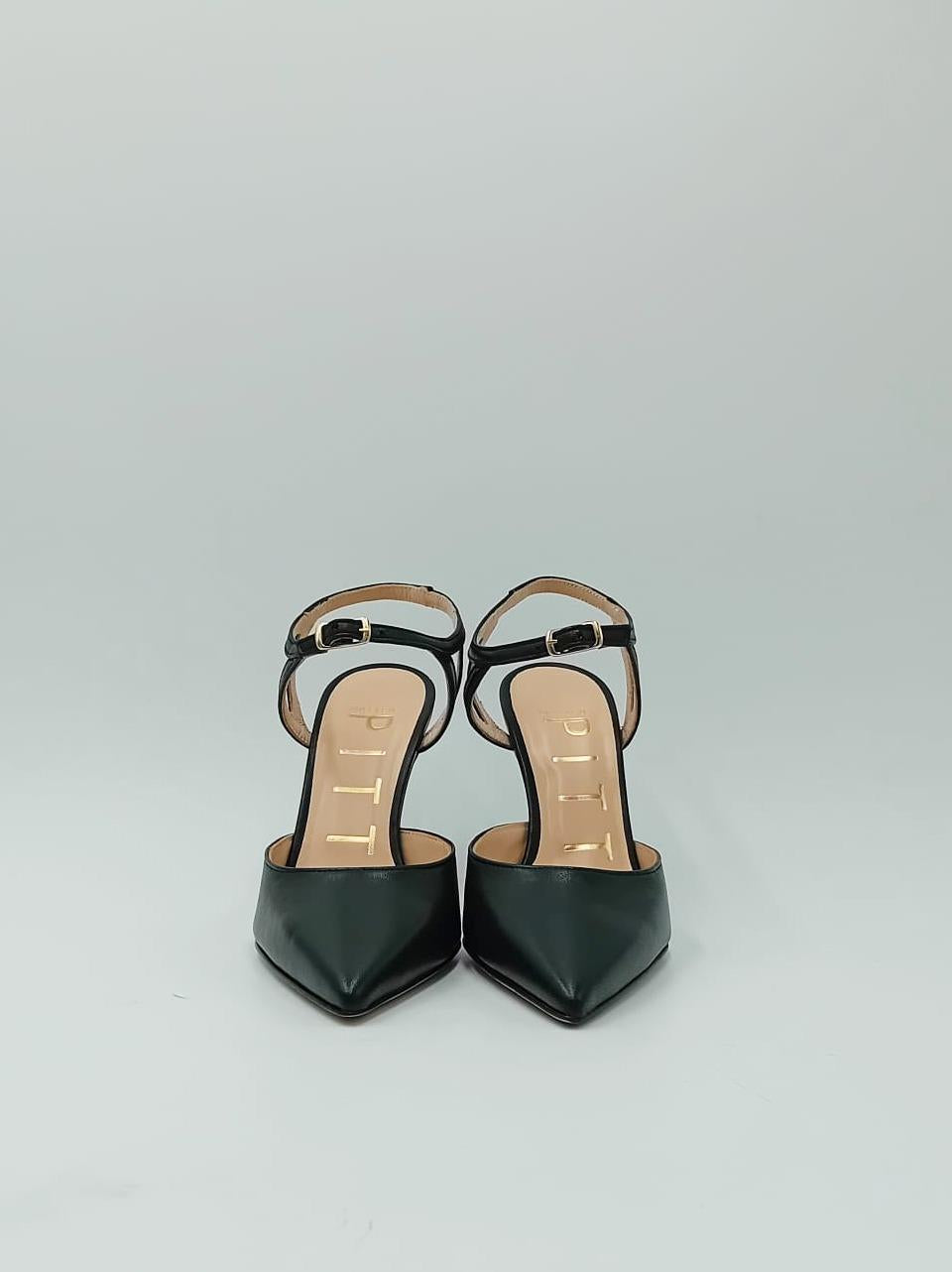 sandalo tacco h 90 1553 NERO MATTEO PITTI 