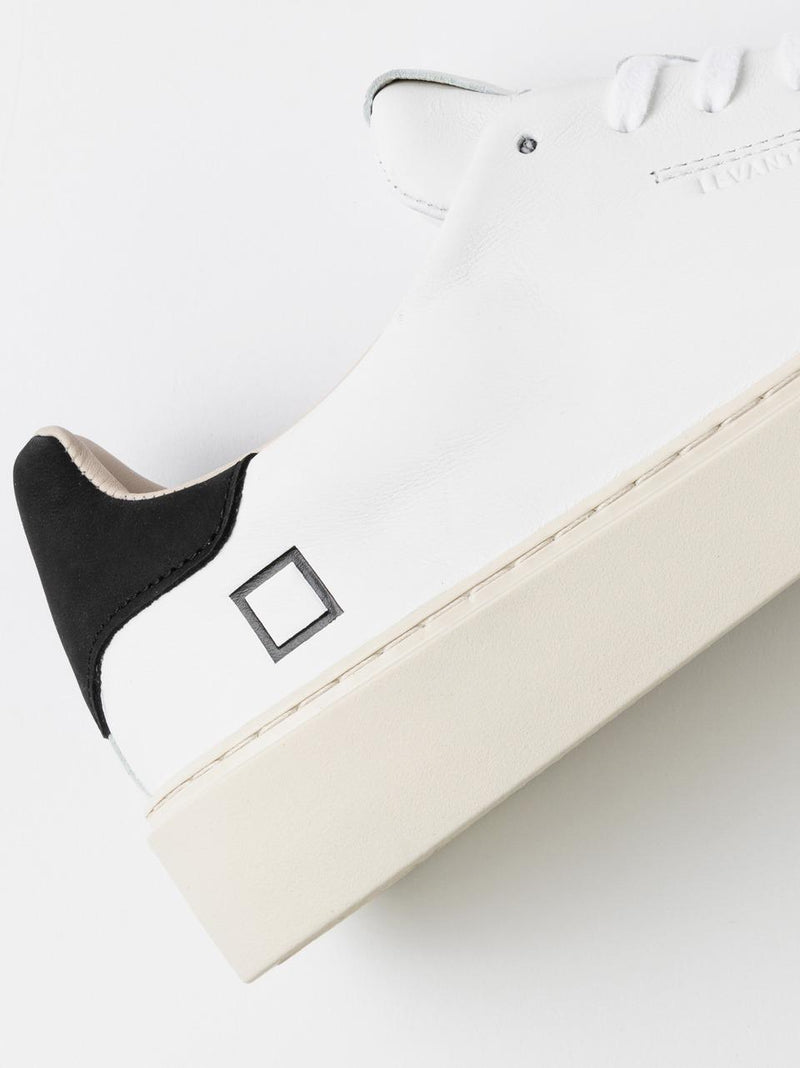 sneakers levante 431-LV-CA-WB BIANCO\NERO D.A.T.E 