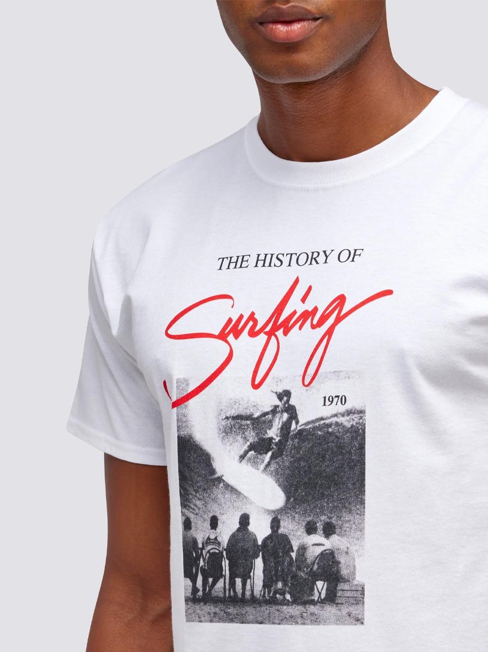 t-shirt stampa surfing M642TEJY300 00600 SUNDEK 