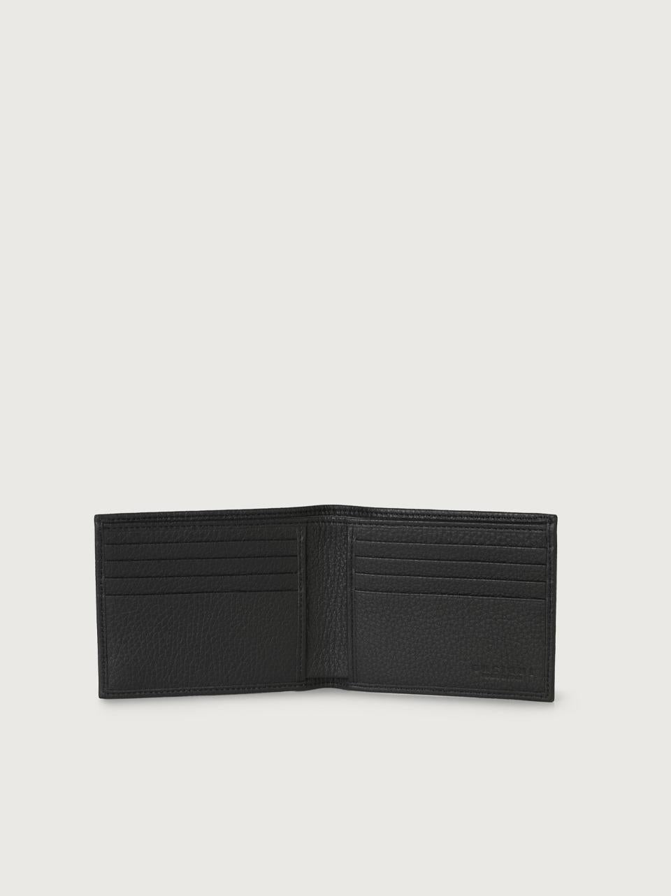 portafogli con portacarte piccolo SU0112 MICRON NERO ORCIANI 