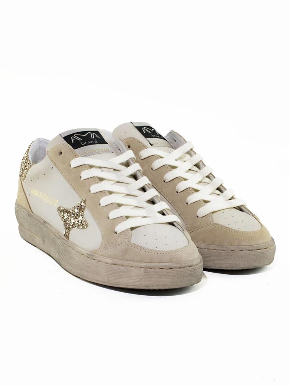 sneakers slam 4043 AVORIO AMA brand 