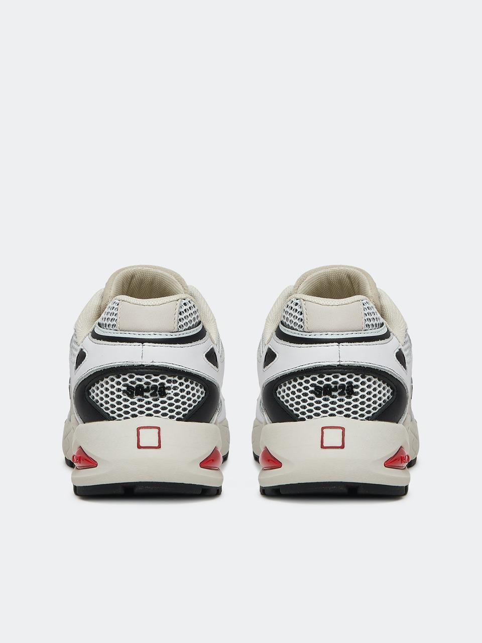 sneakers sn23 SN-ME-WB BIANCO\NERO D.A.T.E 