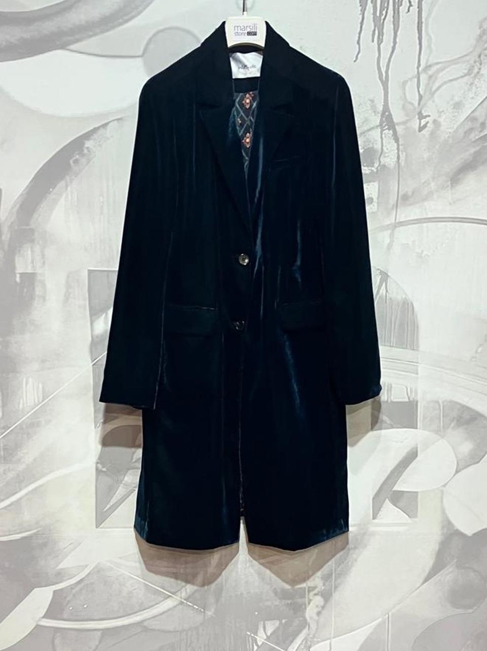 cappotto velluto 25595 B WU' SIDE 