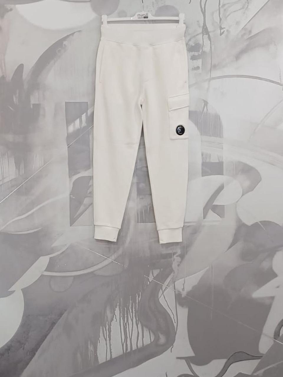 pantalone in felpa con tasca laterale 18CMSP017A005086W 103 C.P COMPANY 