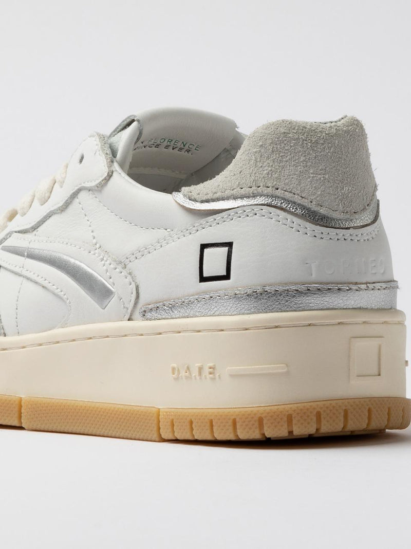 sneakerstorneo TP-CAWH BIANCO SILVER D.A.T.E 