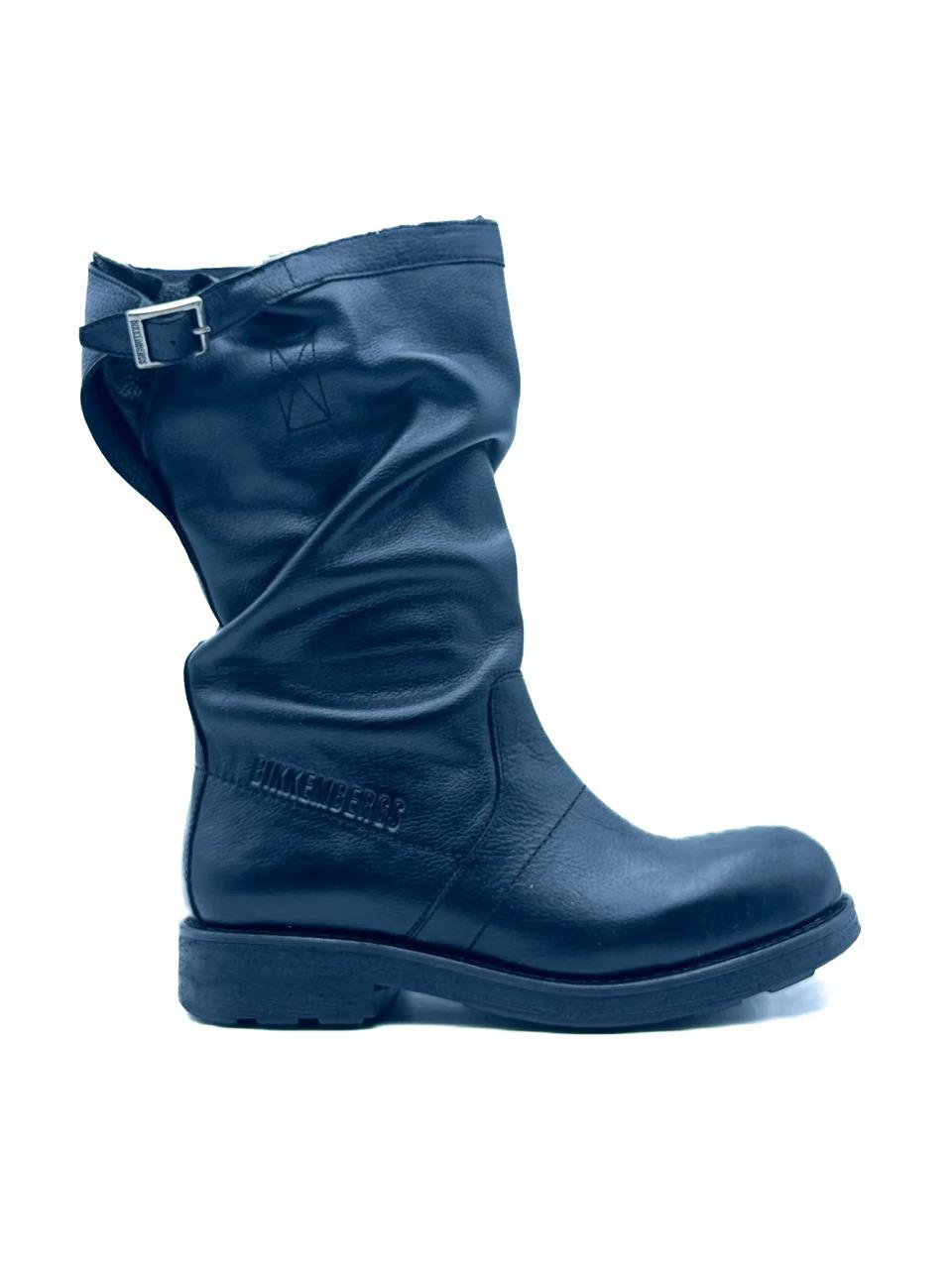 stivale medio crincle 27 NERO BIKKEMBERGS 