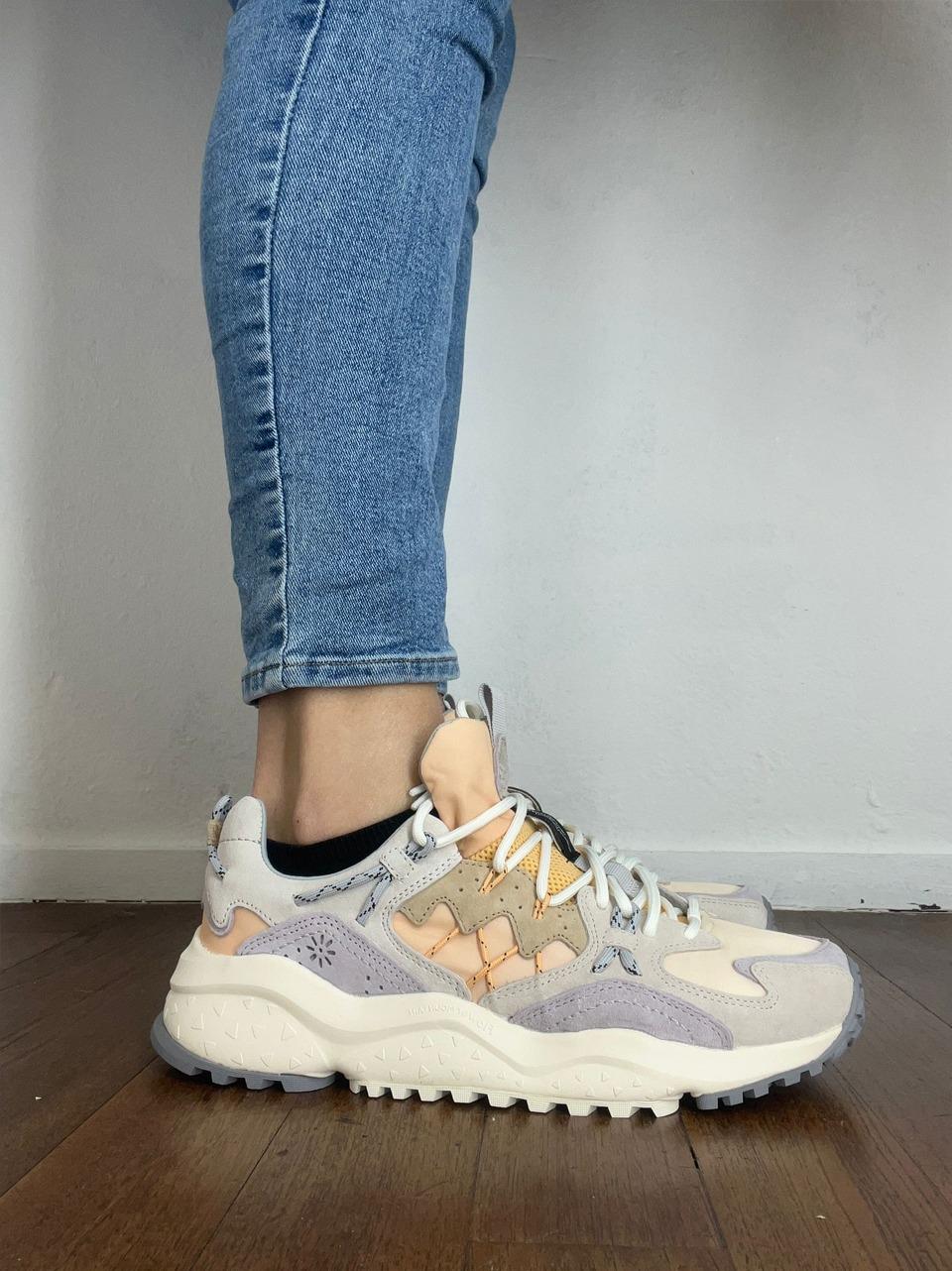 sneakers yamabushi YAMABUSHI1N34 LILLA FLOWER MOUNTAIN 