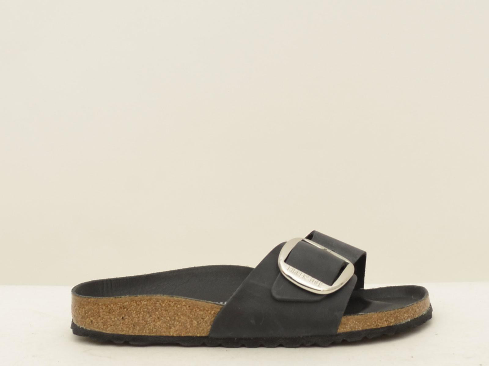 sabot madrid big buckle MADRID1006523 BLACK BIRKENSTOCK 