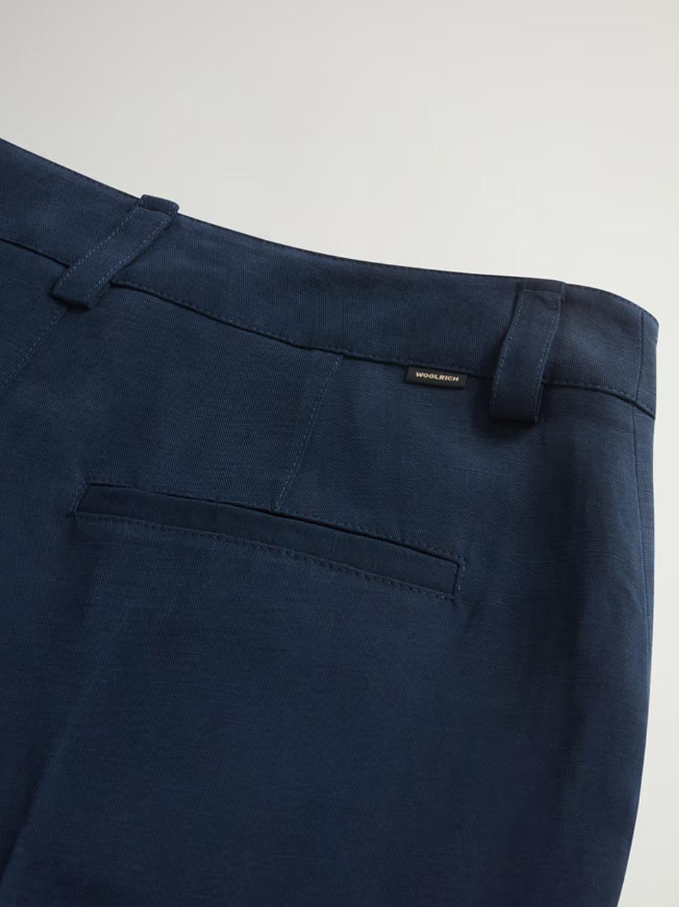 pantalone palazzo lino viscosa TR2025UT3043 3989 WOOLRICH 