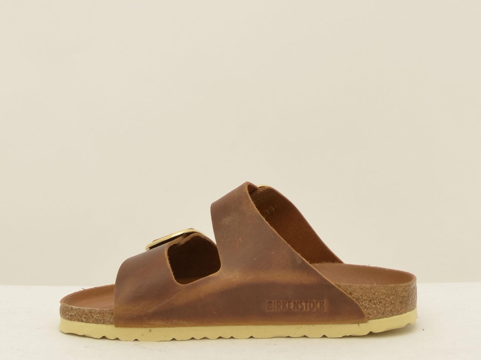 sabot arizona big buckle ARIZONA1011073 COGNAC BIRKENSTOCK 