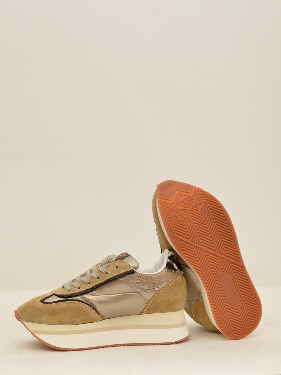 sneakers  lady 3055 SABBIA AMA brand 