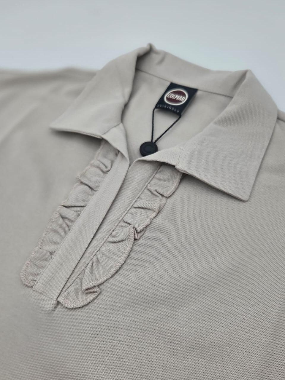 polo in pioquet con jabot 8753 067 COLMAR 