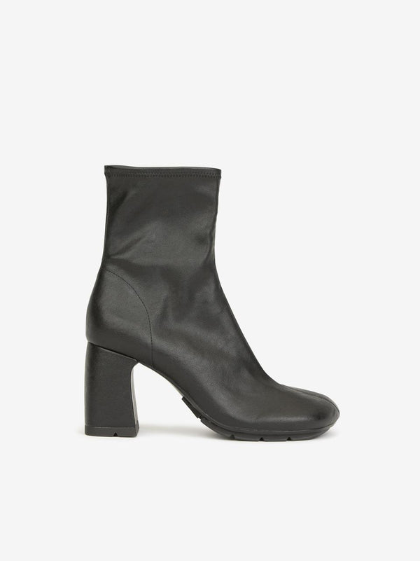 stivaletto con zip tacco h70mm ECLAT BIS NERO ASH 