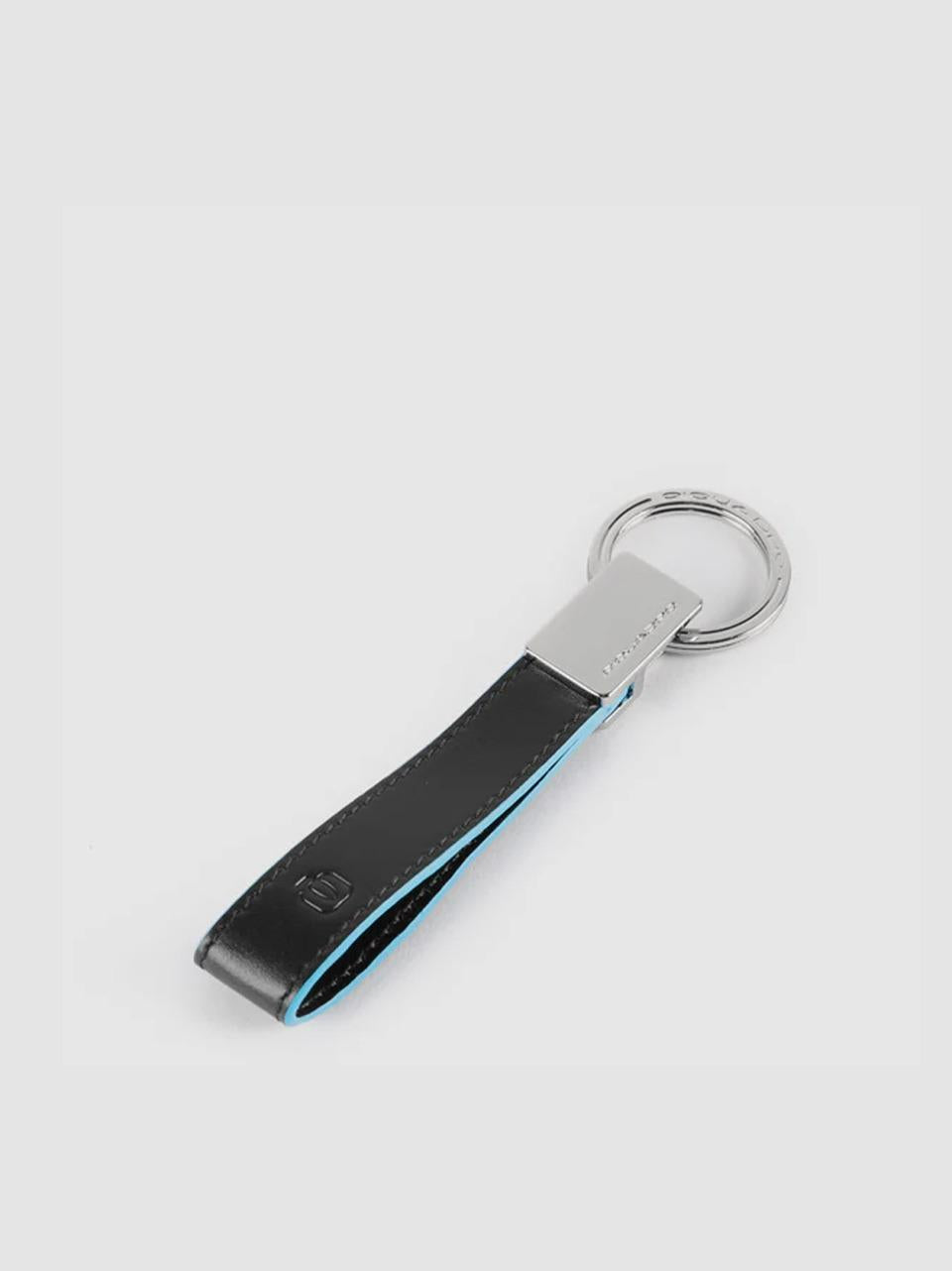 portachiavi con anello PC4855B2 NERO PIQUADRO 