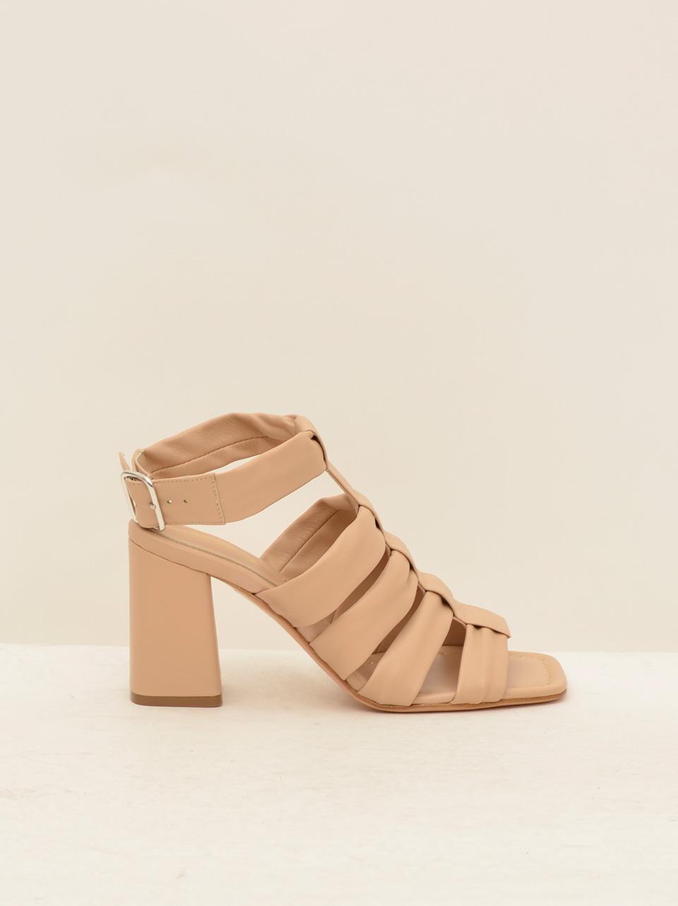 sandalo a t tacco h 70mm 3722 BEIGE ANNA F 