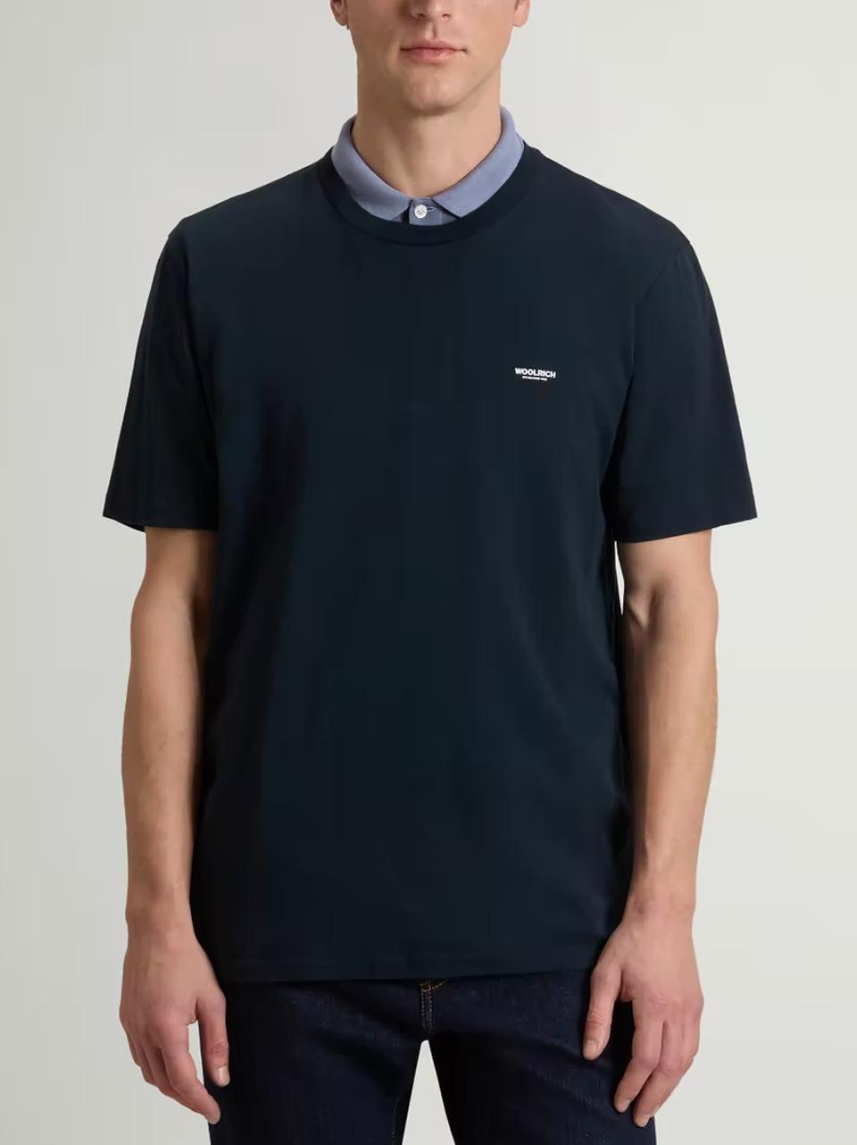 t shirt TE2013UT4061 BL WOOLRICH 