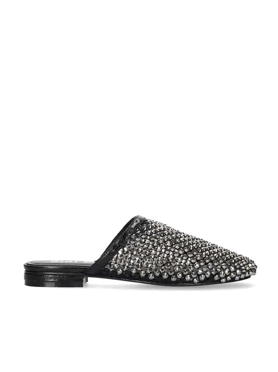 sabot swarosky tacco h 10mm 953 NERO BIBI LOU 