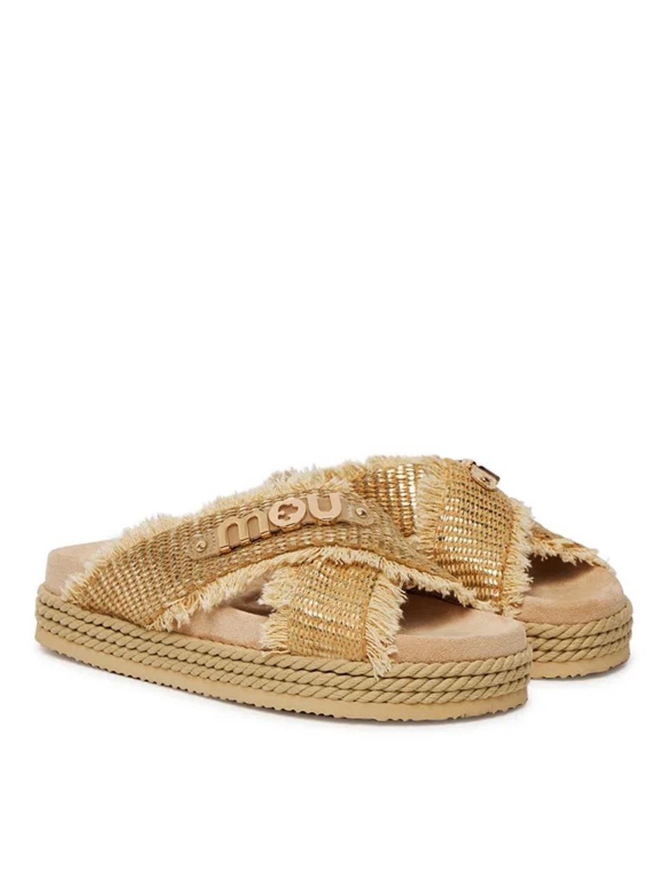 criss cross rope sandal MU SW451009 RMN MOU 